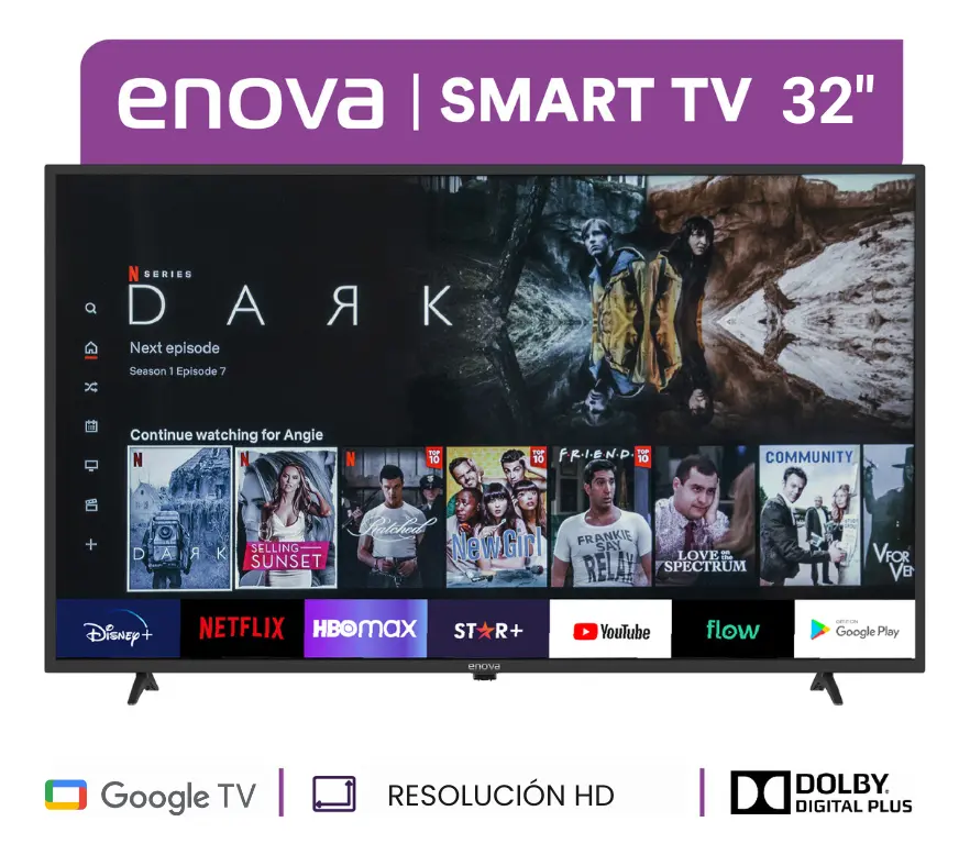 SMART TV 32" ENOVA