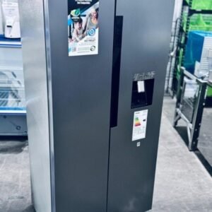 Heladera Doble Puerta Briket Color Gris