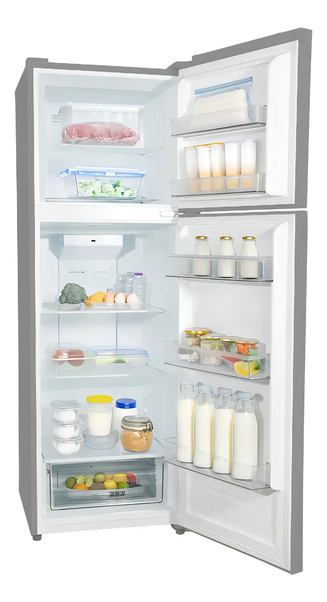 Heladera Enova RE37SN10 Con Freezer Color Gris Oscuro - Imagen 2