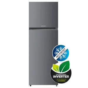 HELADERA BRIKET KD-268FWG INVERTER NO FROST 268LT. GRIS