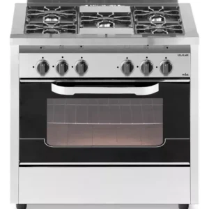 Cocina Industrial Usman 5 Hornallas Acero Inoxidable.