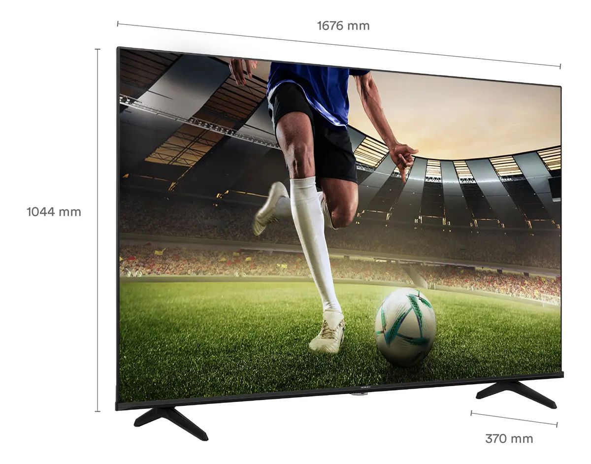 Smart TV Noblex 75″ 4K LED Google TV (ModeloDV75X8580) - Imagen 2