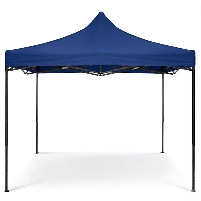 GAZEBO PLEGABLE 3x3 MT CAÑO ACERO VERDE