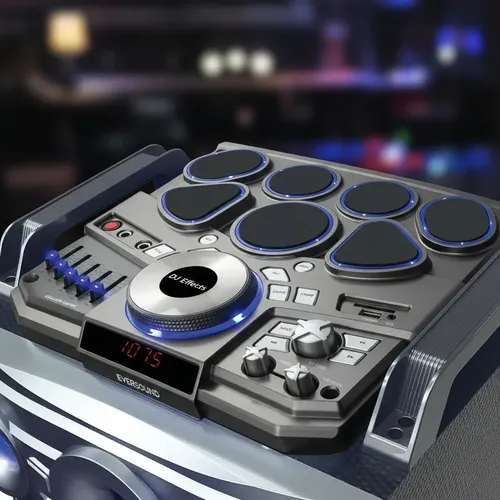Parlante Eversound EV-363 con Pads de Batería - Imagen 2