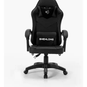 Silla Gamer Shenlong  Negra - Reclinable 135° Negro