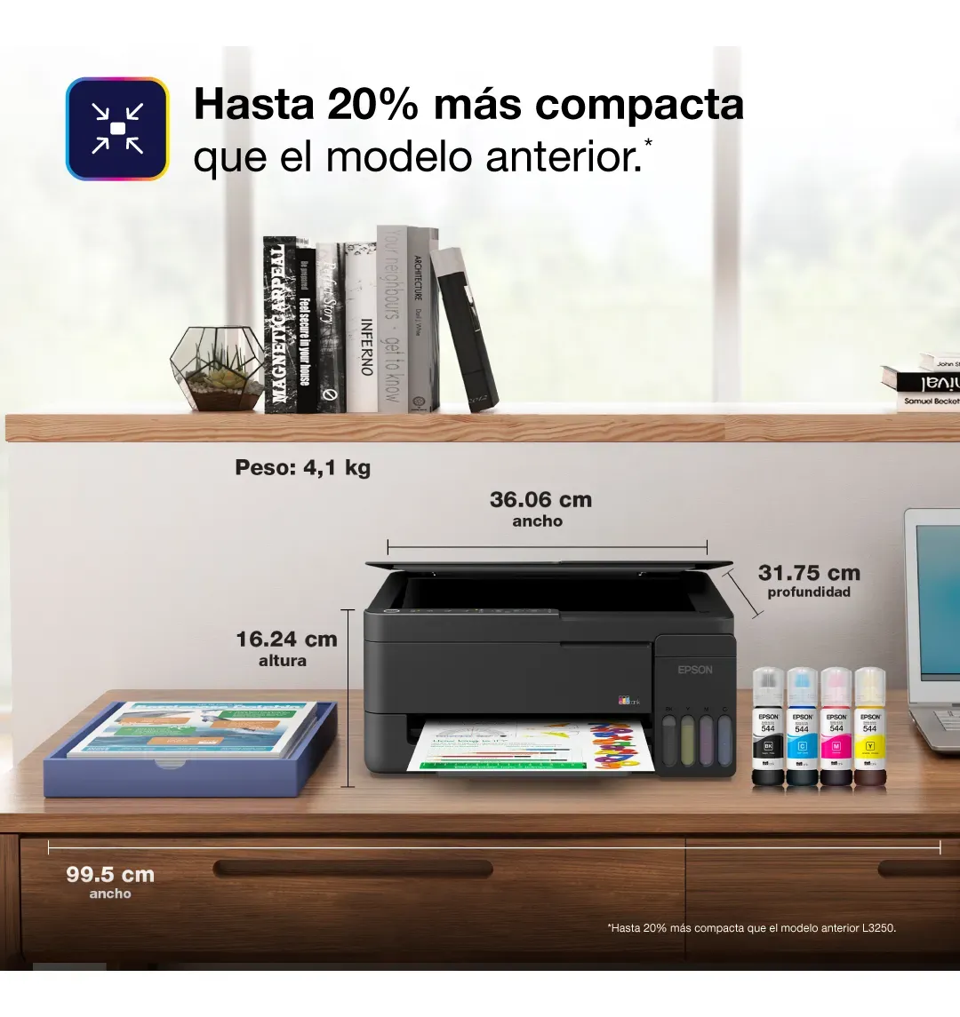 Impresora Multifuncional Epson (L3350 - Imagen 2