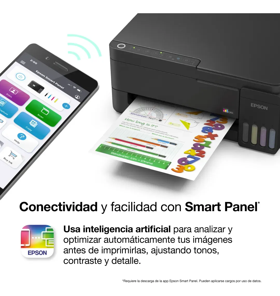 Impresora Multifuncional Epson (L3350 - Imagen 3