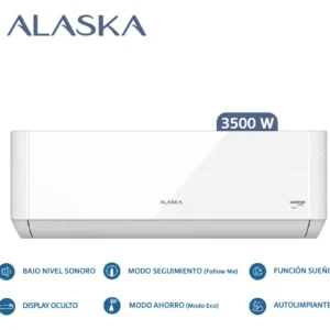 Aire Acondicionado Alaska 3500 Wts Inverter Frio / Calor