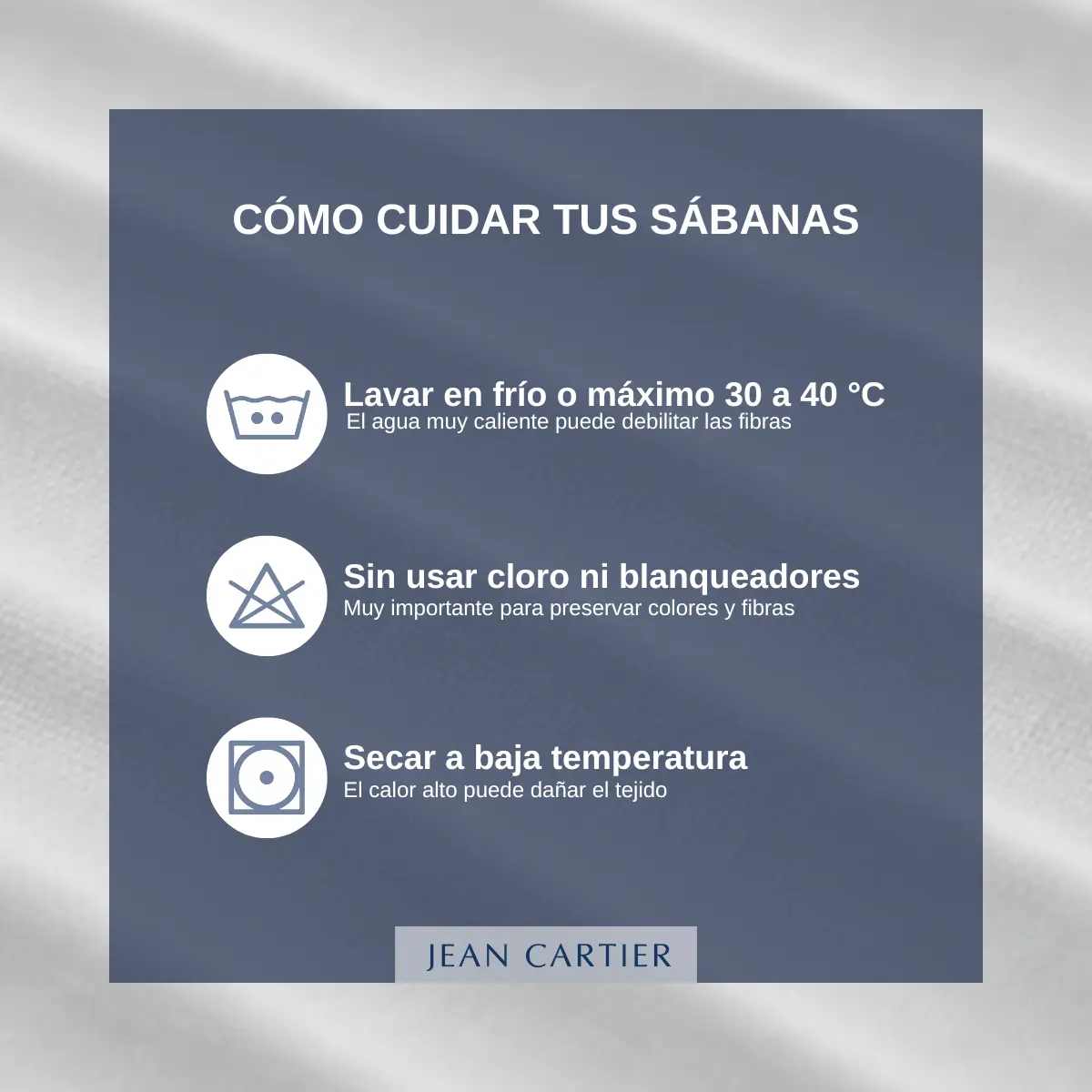 Juego De Sábanas 2 1/2 Plaza JEAN CARTIER - Imagen 3